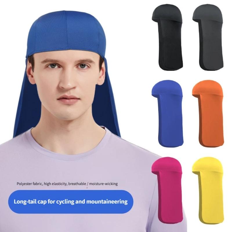 Outdoor Fishing Neck Protector Balaclava Hooded Cap, Lightweight Stretch Neck and Ear Coverage Hat for Summer Sports and Trip