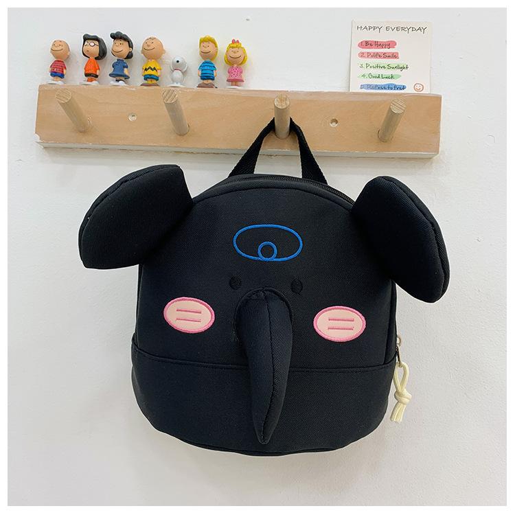 School bag new cute cartoon baby elephant school bag small class boys and girls snacks backpack trend