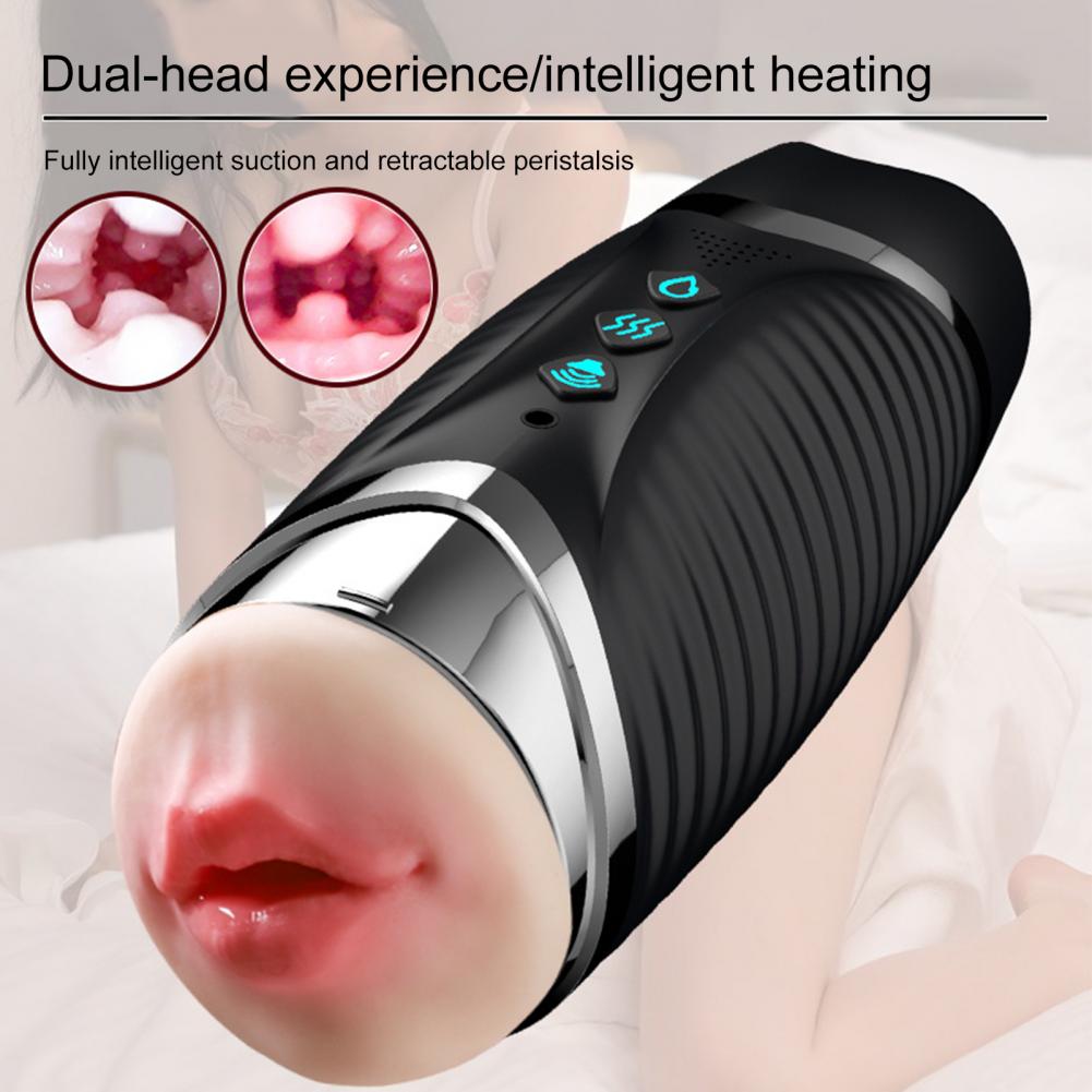 Masturbation Toy Portable Auto Telescopic Electric Sexy Lips Adult Products Masturbators Vagina Masturbation Cup Sex Toy for Men