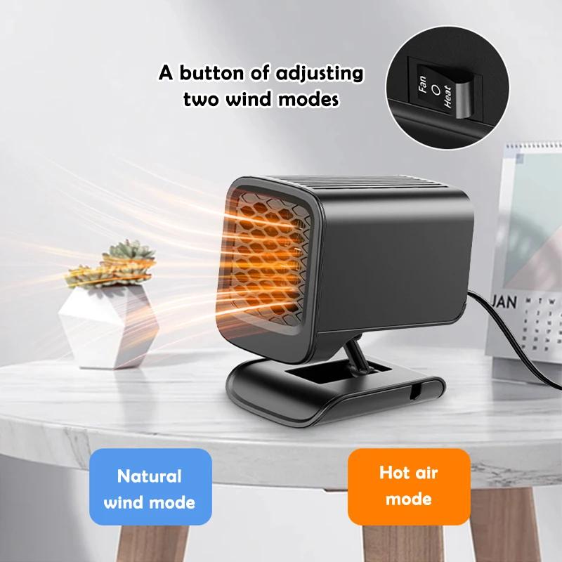 Efficient Windshield Defroster 12V 120W Electric Heater Fan Auto Demister Defogging Defrosting Heating For Car Truck Winter Use