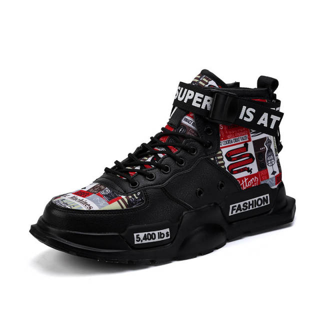 Increase Height Shoes Basckets Loafers for Men Fashion Tennis High Top Sneakers with Rubber Sole Sports Shoes Chaussires Tennis