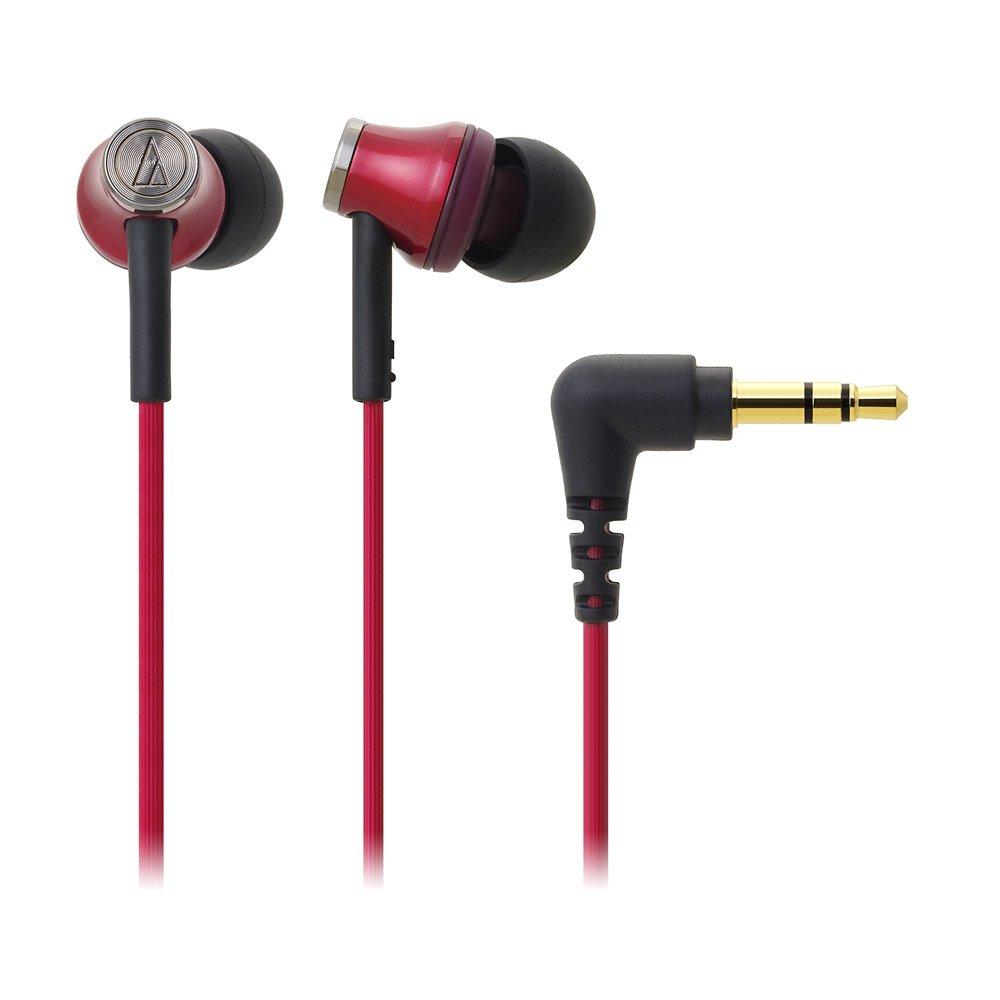 

Audio Technica Canal Earphones Red RD ATH-CK330M