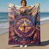 1pc One Ring, Fellowship, Middle-earth  - Throw Blanket, Soft, Flannel Blankets, Living Room,  All Seasons Use-1021018