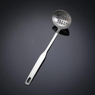 Stainless Steel Hot Pot Slotted Ladle Set with Hook