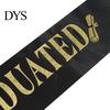 Graduation Ceremony Sash Class of 2026 Grad Honor I Adjustable Graduated Satin for Congrats Graduates Party Supplies Customizable Length