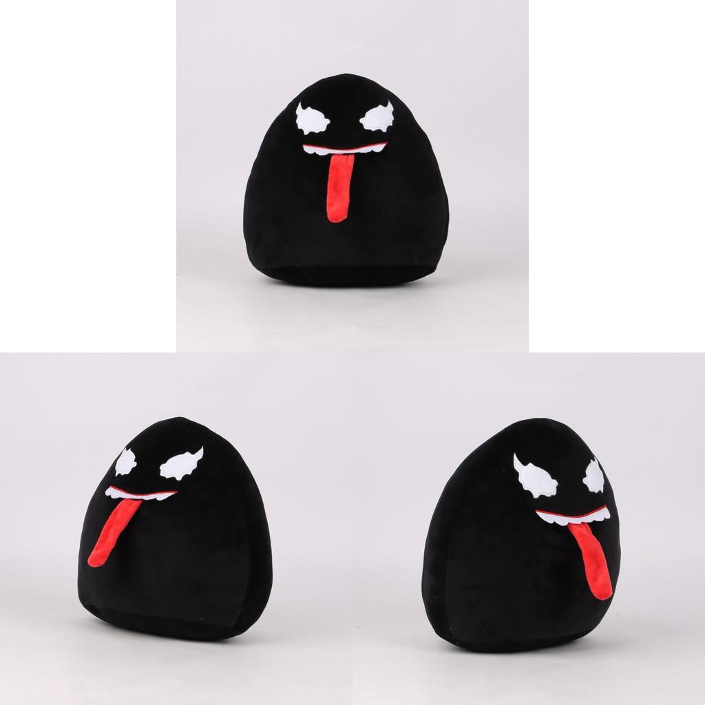 Venom Plush Soft Toy Comic Character Cuddly Pillow Black Color 26cm For Fans