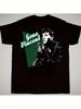 Vintage Gene Vincent Musikstar Grafik T-Shirt - Schweres Schwarzes Unisex Tee mit Ikonischem Rockabilly Design, Reguläre Passform Rundhalsausschnitt, Ganzjahres Freizeitkleidung