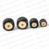 4pcs/set Copper Deck Pinch Roller Tape Recorder Cassette for Sharp SONY Technics