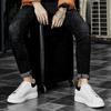 Pantofi Albi cu Platformă Bărbați Sport Casual Adidași Înălțare Pantofi cu Talpă Ascunsă Invizibil 8cm Înălțare Pantofi Joși Bărbat Mai Înalt Ridicare