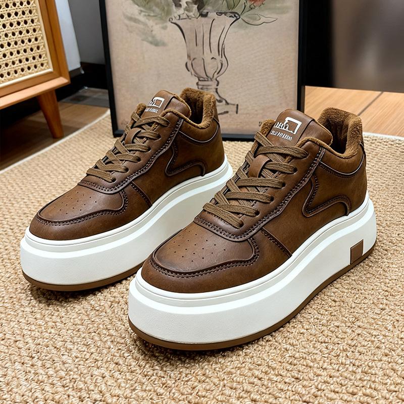 Women's fashion lightweight winter warm snow boots plush lining non-slip wear-resistant casual outdoor sports cotton boots board shoes