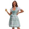 Ethnic Print Beer Costume Dress Female Ethnic Tribal Design For Oktoberfest And Themed Festivals
