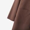 ZANZEA Women Casual Turn Down Collar Solid Color Long Sleeve Thin Cardigan Tops