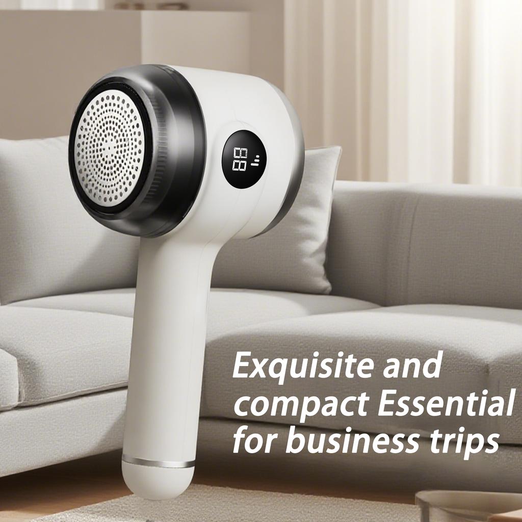3-in-1 Electric Pilling Trimmer, Clothing Trimmer, Hair Remover with Digital Display, Suitable for Clothes, Sofas, Carpets,