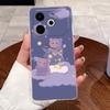 Jelly Casing For Tecno Pova 6 Neo 4G Clear Silicone Soft TPU Back Cover Cute Rabbit Cat Dinasaur Phone Case