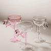 Pahar Flamingo Creativ Cupă Cocktail Margarita Sticlă Fără Plumb Rezistentă la Căldură Roz Martini Bar Barware Cocktail Special 200ml
