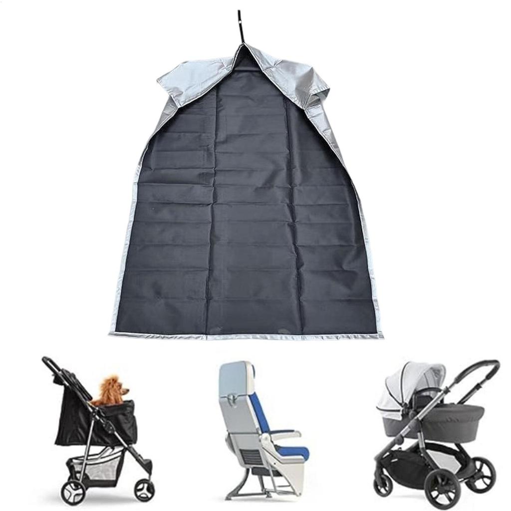 Baby Carseat Cover Car Seat Heat Shield Breathable Shield Dustproof Protector For Vehicle Road Trip Heat Blocking Travel Hot