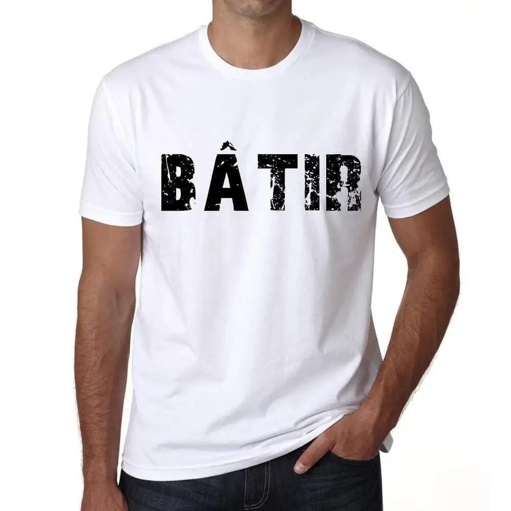 

ULTRABASIC Men s Build Build T-Shirt Graphic Eco-Responsible 3XL