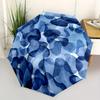 1pc Camouflage Pattern Automatic Open/close Folding Compact Umbrella, 8 Rib Sturdy Canopy, Lightweight Portable, Commuting Use, Gift,,076