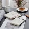 Durable Cotton Woven Tablecloths Nordic Style Rectangular Table Napkins 40x30cm Soft Desktop Decoration Mat Restaurant