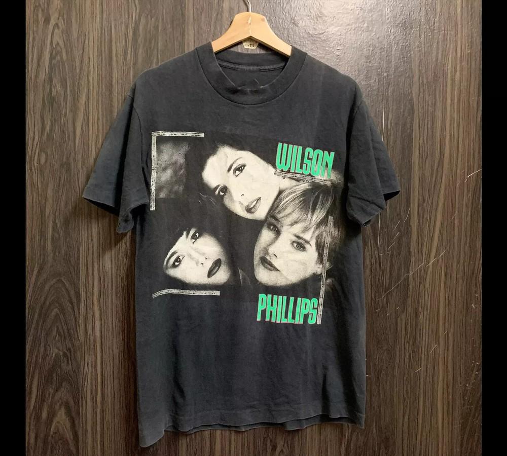 90s Wilson Phillips Tour Concert T Shirt Full Size S-5XL Unisex T-Shirt L