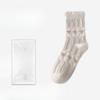 Female Spring and Autumn New Bubble Mouth Three Dimensional Jacquard Tube Socks