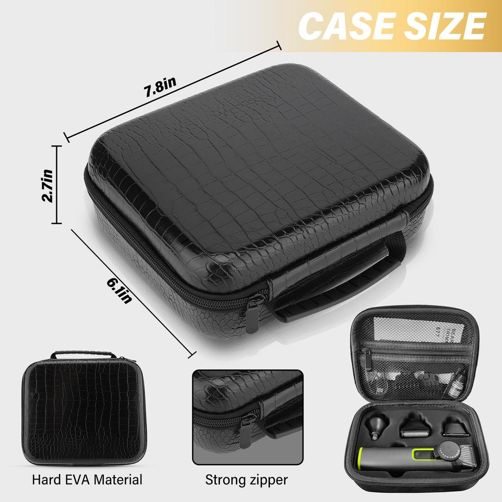 Men's Adjustable Beard Trimmer, Hair Clipper Rechargeable Electric Cordless Kit, Waterproof Professional Haircutting Kit, Men's Beard Trimmer