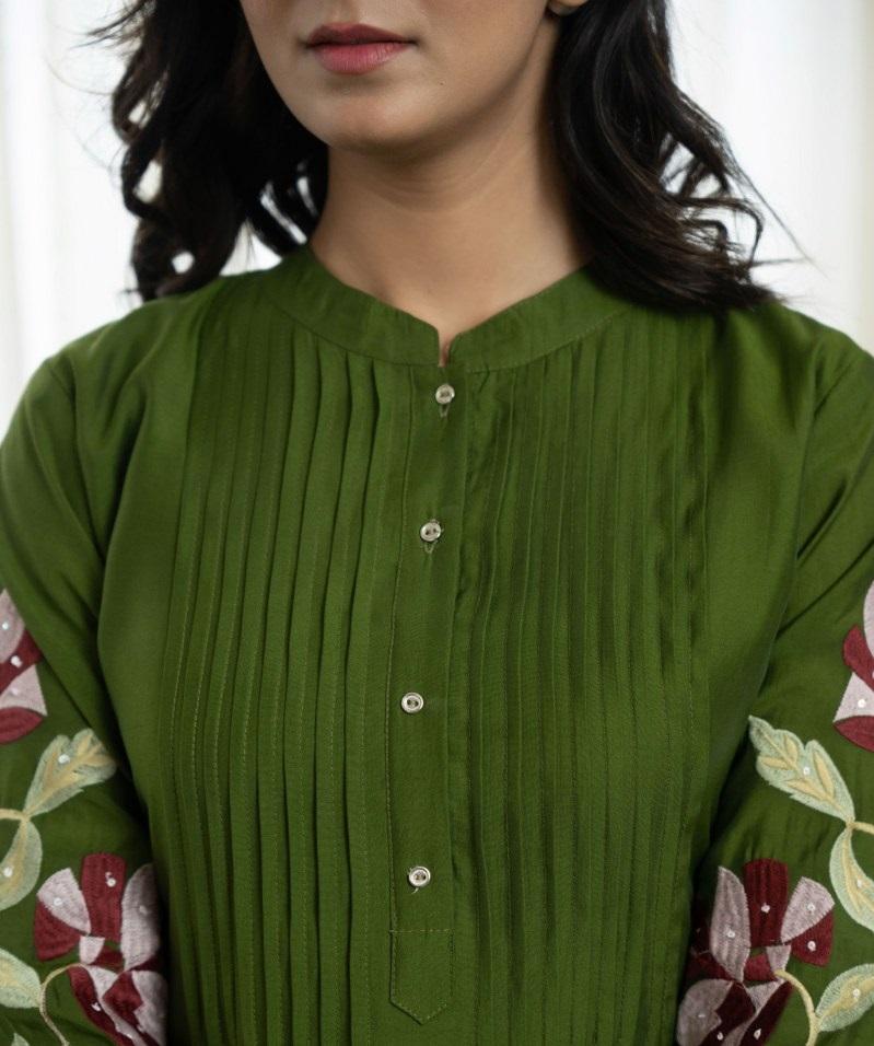 Indian Pakistani Salwar Kameez Kurti Pant Set Party Wear Designer Top Tunic Kurta Cotton