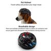 Adjustable Strap Pet Helmet Nylon Strap Dog Motorcycle Hat Fashion Cat Helmet  Pet Headwear