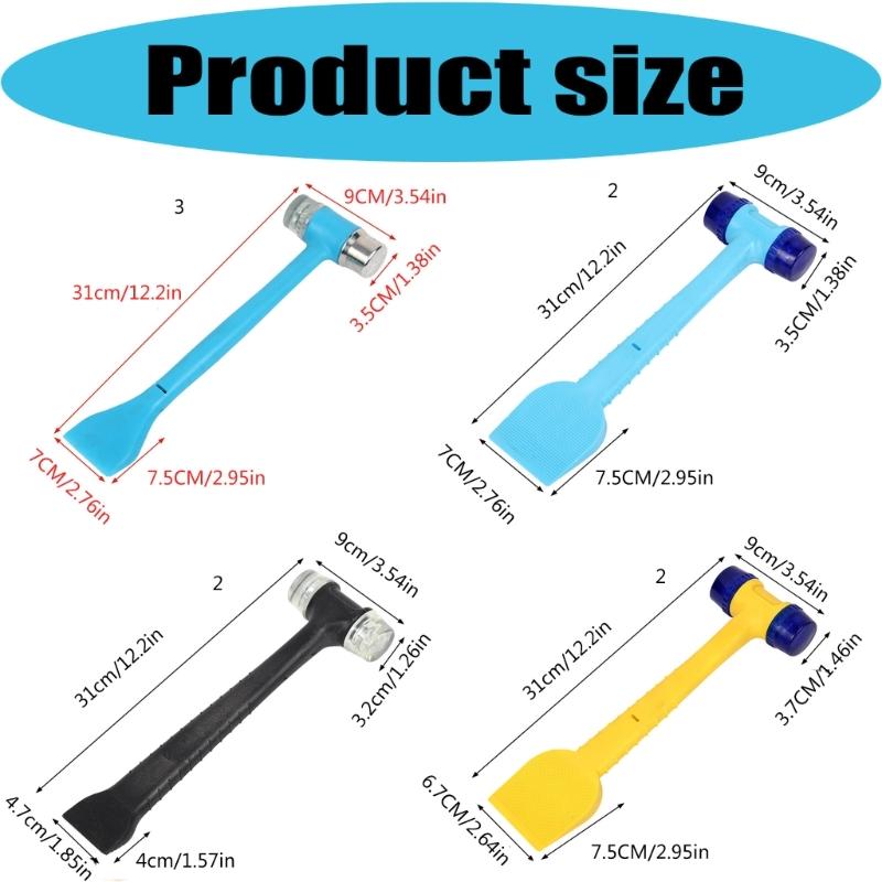 Multifunctional Rubber Hammer For Window Installation Professional Builders And DIY Enthusiasts In Various Color