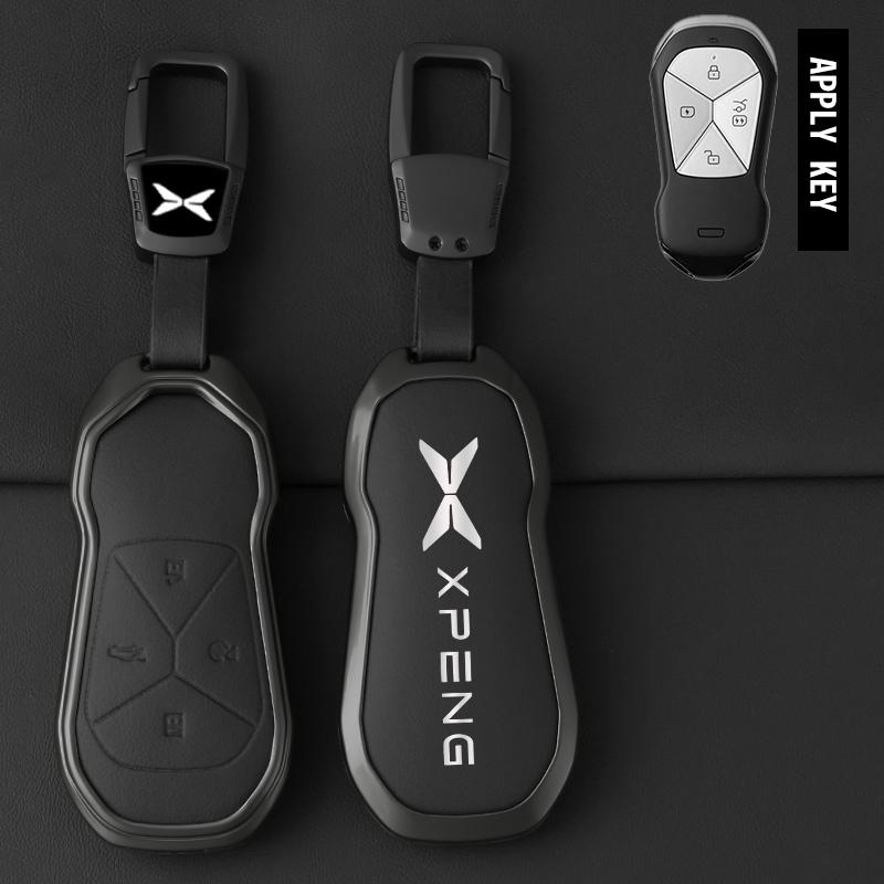 

Zinc Alloy Car Key Case Cover Shell For Xpeng Xiaopeng G6 G9 P7 P7I G3 G3I P5 - Protector Bag Auto Styling Accessories