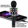 All-in-one Entertainment Microphone Speaker, Karaoke, Music Player, Voice Changer, FM Radio, LED Light Mic for Party Gathering