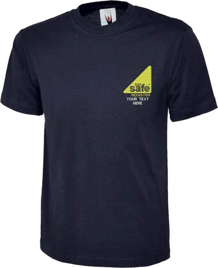 Personalised Embroidered Gas Safe T Shirt Officially Registered Merch Uneek Top 3 S