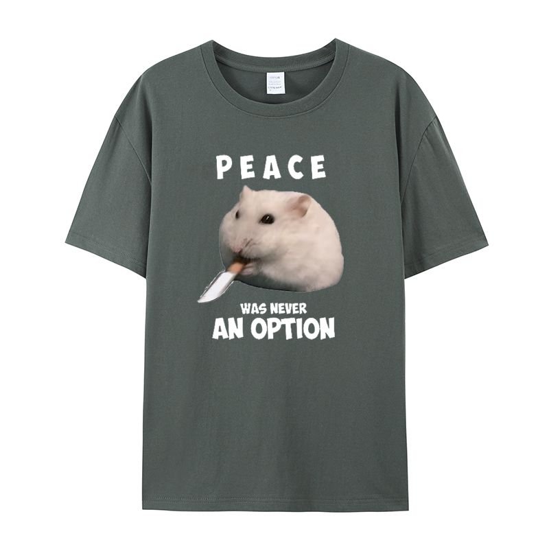 Fun Mouse Printed T-Shirt Summer Vintage Kawaii Men's and Women's Surfing Beach T-Shirt Unisex Breathable Casual Top