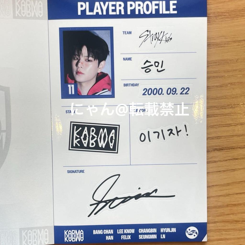 [USED] Seungmin Stray Kids Karma Locker Room Sticker Book