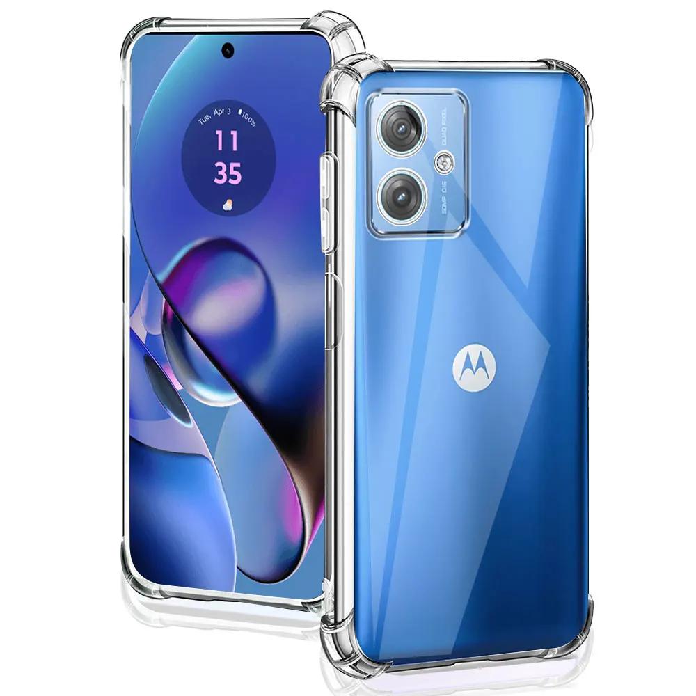 For Motorola Moto G54 5G Case Silicone Soft Clear Shockproof Back Cover For Moto G53 Phone Case Moto G54 Global Coque Fundas