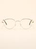New Metal Flat Mirror Plain Frame Can Be Matched With Myopia Retro Mirror.