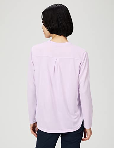 Foxfire SC Windpass Crew Shirt (8215179), Women's, Pale Pink, Size M, Insect Repellent, Skorlon, Moisture-Wicking, Quick-Drying, UV Protection