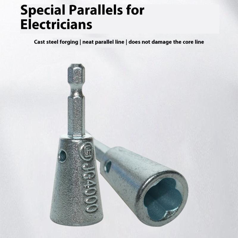 Wire Twisters Tool for Drill Wire Twisters Wire Connector Wire Twisting Tool Shank Cable Quick Stripping