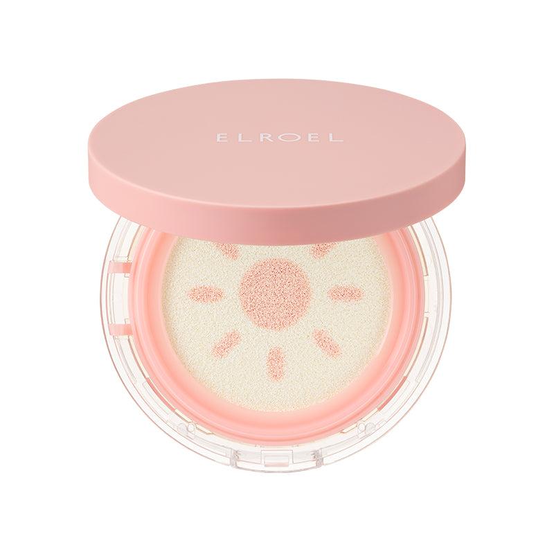 

ELROEL Strawberry Milk Tone-up Sun Cushion 25g SPF50+ PA++++ / Vegan, Moisturizing, Korean Cosmetics, Kbeauty