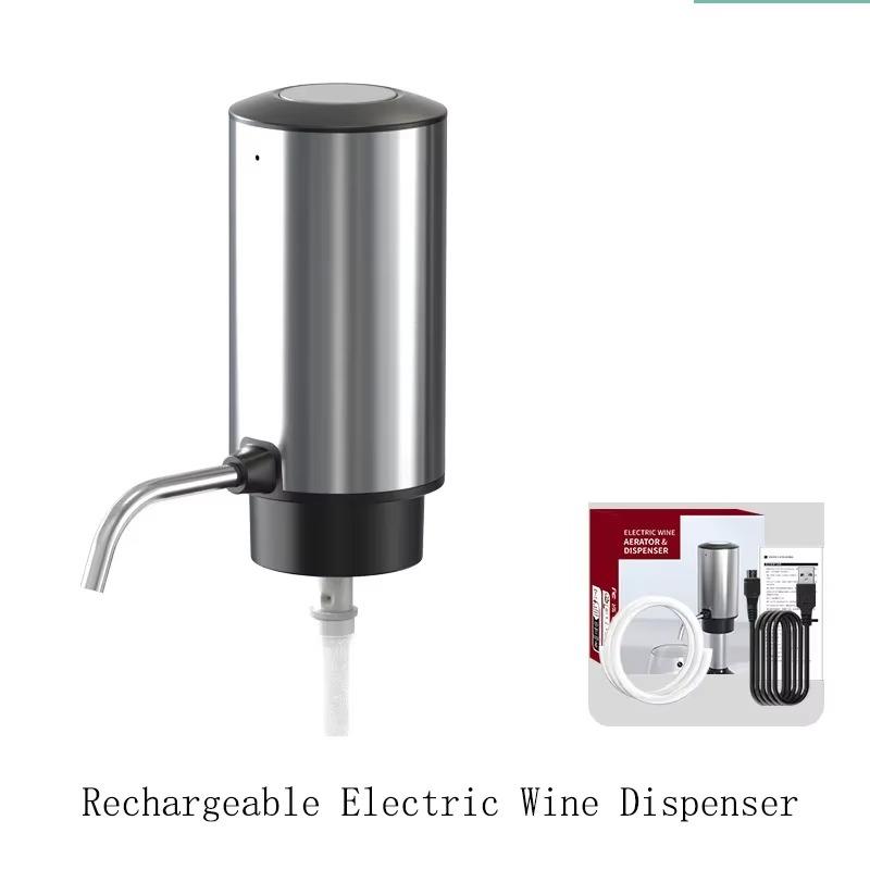 

Электрический винный кулер 1 шт., умный USB-разветвитель для зарядки красного вина, разбудите нержавеющую сталь, банкет, ужин, вечеринка, день рождения