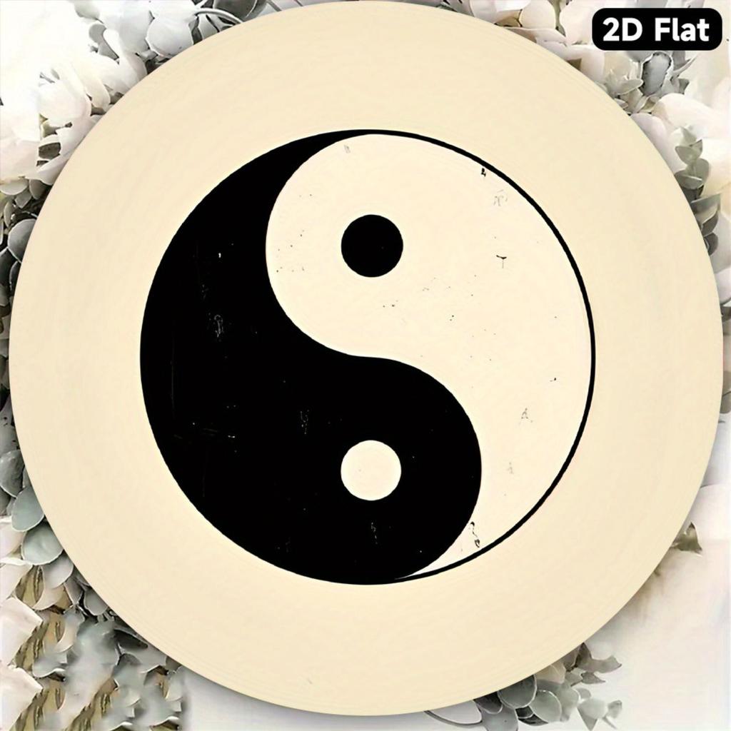 2D Flat Metal Wall Sign Decor