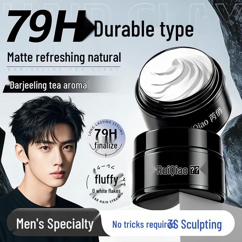 Qise Men s Strong Hold Matte Hair Clay