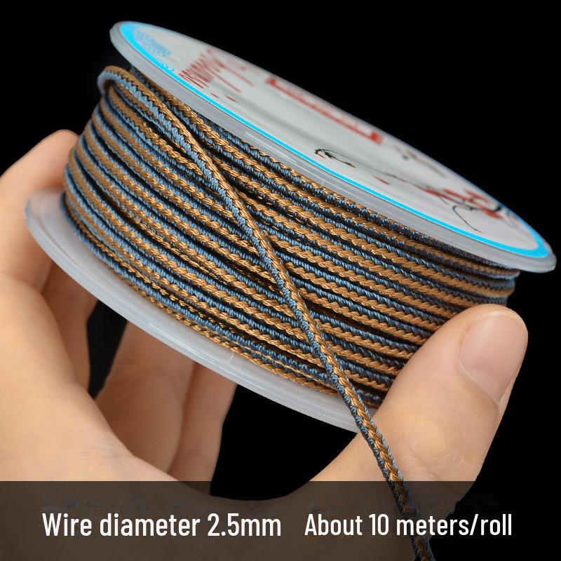 Hand-Woven 2.5mm Ruyi Rope for Jade Pendant Lanyard or Colorful Beaded Bracelet