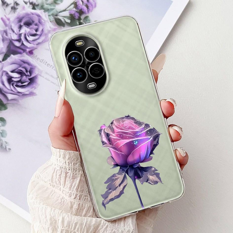For Huawei Nova 13 Case Nova13 5G Cover BLK-AL80 Funda Popular Flower Butterfly Soft Clear Silicone Cases For Nova 13 Pro Bumper