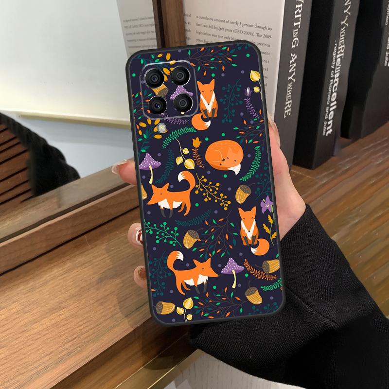 Winter Fox Foxes Case For Samsung Galaxy M35 M15 M55 M56 M36 M16 M06 M31 M13 M33 M53 M12 M32 M52 M14 M34 M54