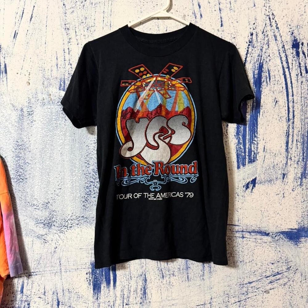 

Новая футболка Yes Band на концерте 80-х, подарок для фанатов, унисекс, все размеры, Ss184 2XL