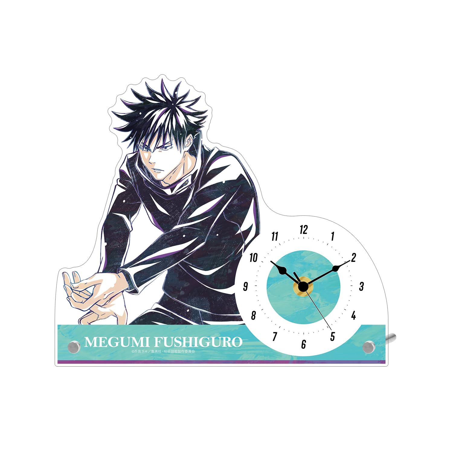 

ТВ Аниме Мегуми Фушигуро Ani Art 7-е издание Акриловая подставка-часы Магическая битва