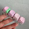 PBT Material Decompression Keyring Snake Bone Chain Mechanical Keyboard Key Cap Pendant  Office