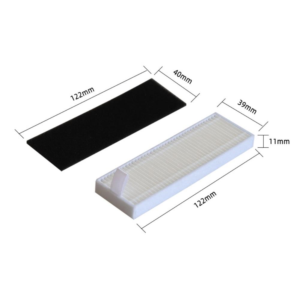Für den Uninell UR1 Saugroboter 9/19 Stück Set Enthält Eine Seitenbürste, HEPA-Filter Und Wischmopp