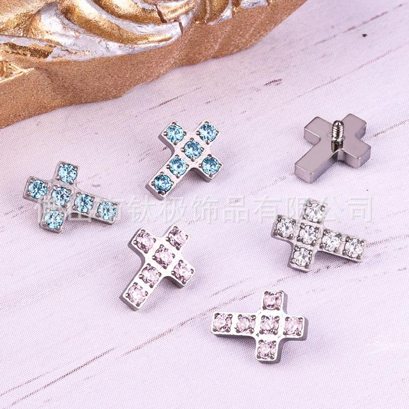 F136 Titanium Alloy Replacement Piercing Studs: Lip, Eyebrow, Tongue Jewelry.